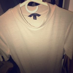 banana republic mid calf beige/ tan dress size s